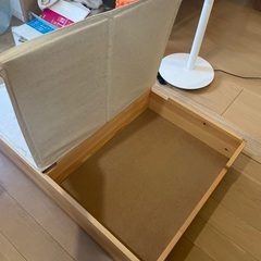 無印良品 ベッド下収納ボックスの画像