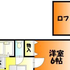 💙💙敷礼０😍《1K》岡山市🐻備前西市駅から徒歩4分！一人暮らしの...