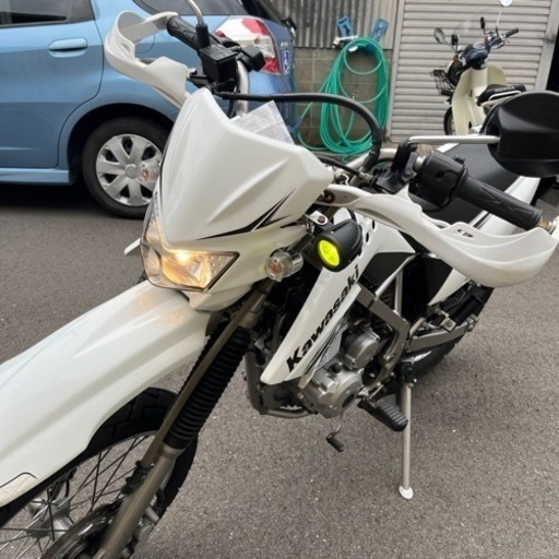 カワサキ KLX125 オフロード グリップヒーター 自賠責R8年9月迄