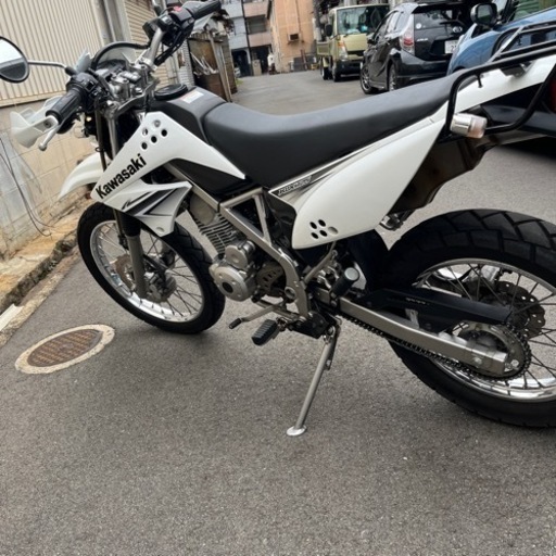 カワサキ KLX125 オフロード グリップヒーター 自賠責R8年9月迄