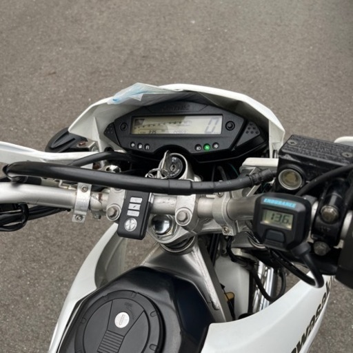 カワサキ KLX125 オフロード グリップヒーター 自賠責R8年9月迄