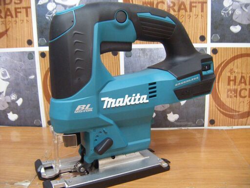 マキタ　makita　JV18DZK　充電式ジグソー　本体のみ　18V用　ブレード/ノズル/ケース付き　未使用品　【ハンズクラフト宜野