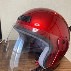 バイク　ヘルメット  レッド