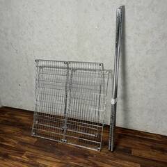 🔷🔶🔷WY5/94 スチールラック W900×D450×H1510mm 4段 収納ラック 収納棚 メタル 棚 ※解体済み ★直接引き取り歓迎 ①🔷🔶🔷の画像