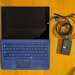 中古】Surface Pro 3 Corei7 256G 8GBRAM Windows10 タブレットPC ノートPC