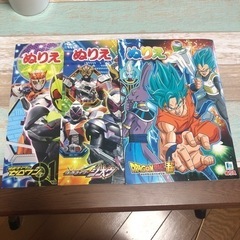 100均のぬりえ