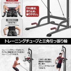 懸垂マシン 【 耐荷重180kg 高さ11段 背もたれ6段 】

の画像