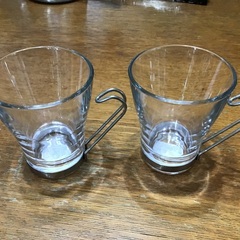 持ち手付きグラス　未使用