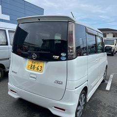 譲渡者決定！　ターボ！車検2年付き　H21年 日産ルークスハイウェイスターターボ　検R7年8月の画像