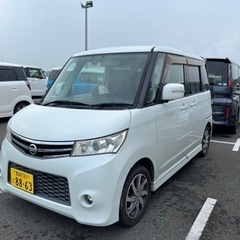 譲渡者決定！　ターボ！車検2年付き　H21年 日産ルークスハイウェイスターターボ　検R7年8月の画像
