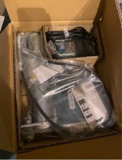 電動グリースガン　新品未使用！