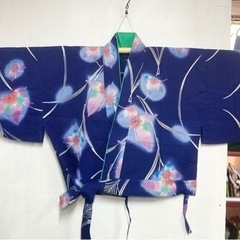 値下げ↓中古■レディース■浴衣■二部式■二部式浴衣■セパレート■青の画像