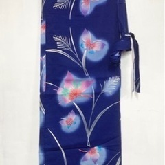 値下げ↓中古■レディース■浴衣■二部式■二部式浴衣■セパレート■青の画像