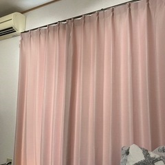 遮光カーテン2種類セット　受渡しのみの画像