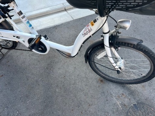 子乗せ自転車ママフレロック