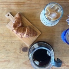 夜カフェ会😊😊