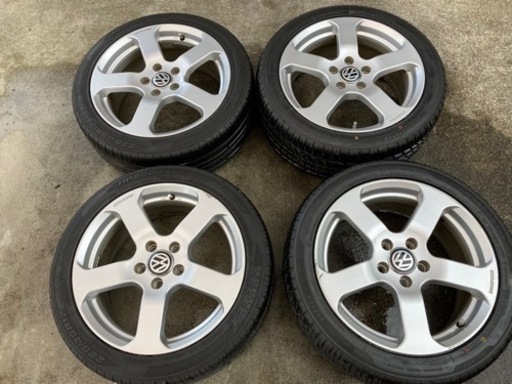 最終値下げ！VW.AUDI用、タイヤホイールセット