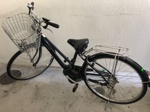 YAMAHA電動アシスト自転車、前カゴ付き