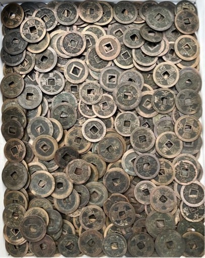 骨董ファン必見！お宝？江戸時代の古銭1100g