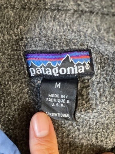 Patagonia パタゴニア 90s シェルドチンチラ ナイロンジャケット 緑