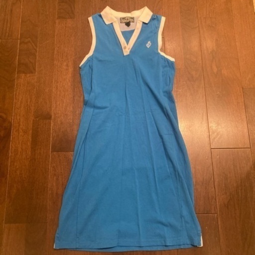 ラルフローレン　青ワンピース