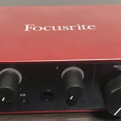 Focusrite Scarlett Solo 3rd Gen、DTM、オーディオインターフェイス、フォーカスライト、スカーレットソロ、宅録の画像