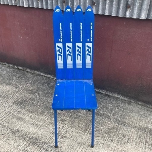 激レア！ミズノスキー板チェア 木製チェア