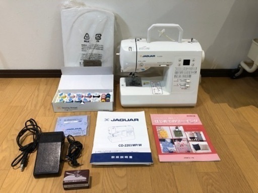 ミシン　jaguar cd-2203w