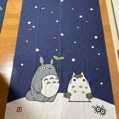 【値下げ】レース　トトロ　のれん