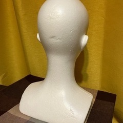 ヘッドマネキン　ディスプレイ　発泡スチロール　軽量　インテリア　帽子　の画像