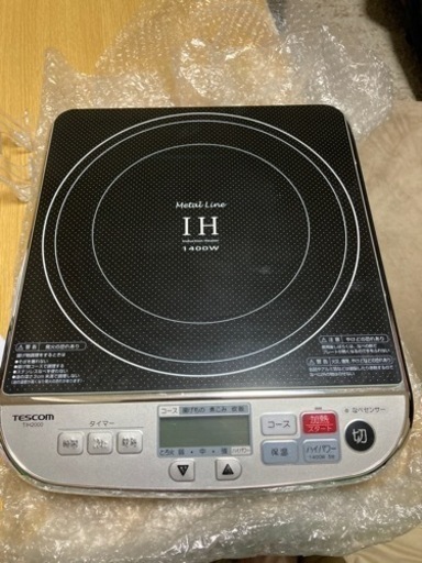 IHクッキングヒーター　TESCOM  1400W