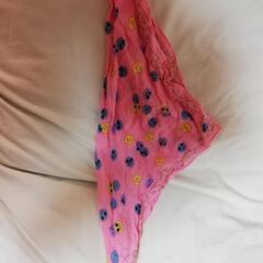 スカーフ　ミッキー柄