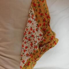 スカーフ　花柄