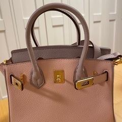 2way ピンクポシェットバッグ 21cm*14cm