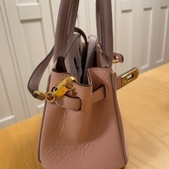 2way ピンクポシェットバッグ 21cm*14cmの画像