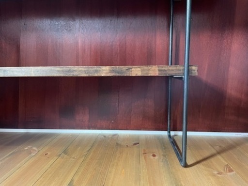 【値下げ】Otsu furnitureアイアン ウッド シェルフ 鉄脚 インダストリアル