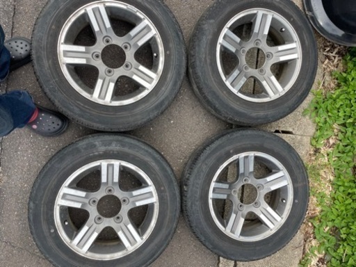 JB23  アルミタイヤセット