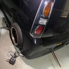必見深リム4穴旧車ホイールスターシャーク風の画像
