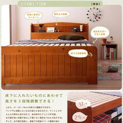【日にち指定あり】ベットフレームの画像