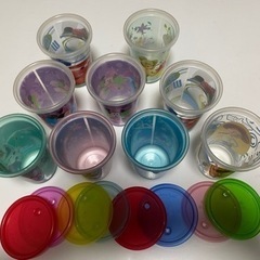 ディズニー　コップ【11点】&プレート【2点】　セットの画像