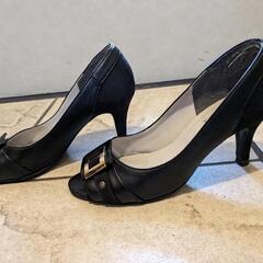 22.5センチ　ESPERANZA　黒パンプスの画像
