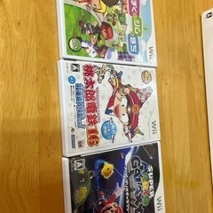 Nintendo Wii本体+Wii fitバランスボード+ザッパー+ソフト7本の画像