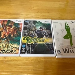Nintendo Wii本体+Wii fitバランスボード+ザッパー+ソフト7本の画像