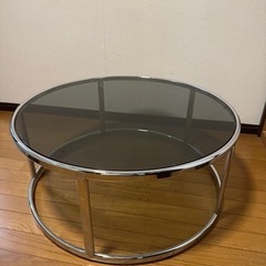 ガラス　ローテーブル