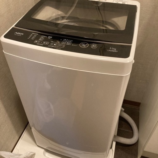 洗濯機　　故障歴無し❗️外部損傷無し❗️ AQUA  AQW-G50GJ(W)  5.0kg