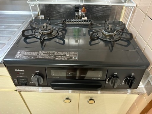 美品　パロマ都市ガス用ガスコンロ