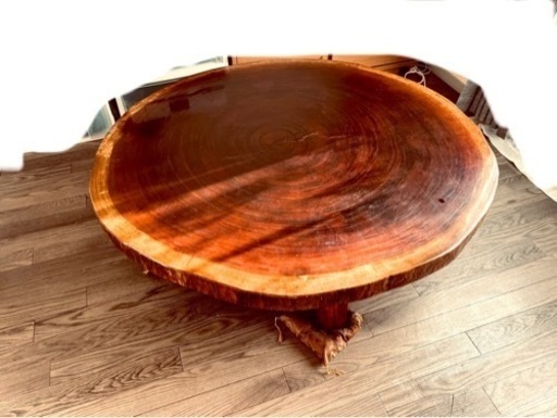 座卓　天然木　一枚板