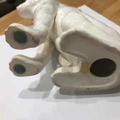 Victor  ニッパー犬 陶器 置物の画像