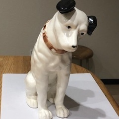 Victor  ニッパー犬 陶器 置物