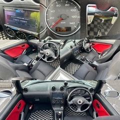 ☆車検付R6/4まで付☆5速マニュアル☆コペン☆オイル交換済み^_^すぐに乗れますよ☆ETC付きです☆の画像